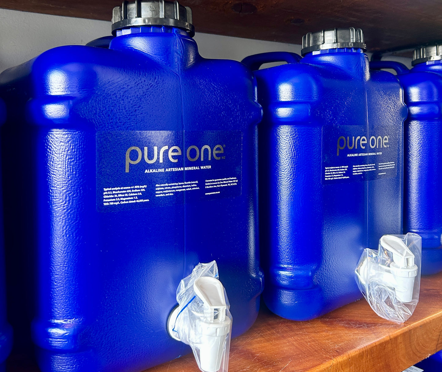 Pure One I New Zealand Mineral Water I 10L