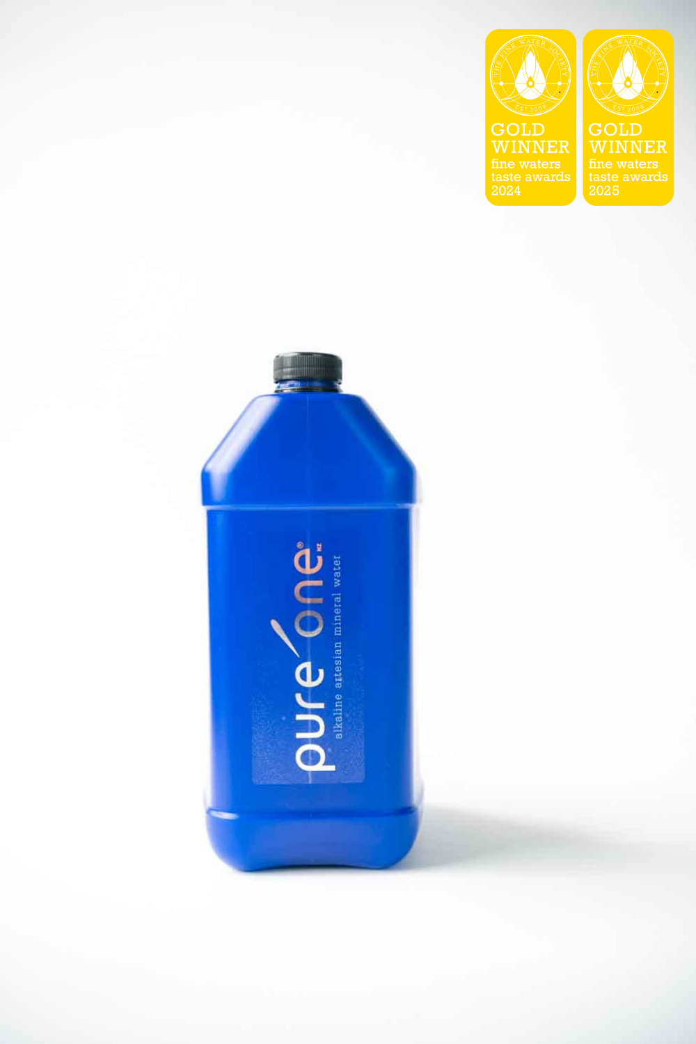 Pure One I Natural New Zealand Mineral Water NZ I 5L - Case of 2