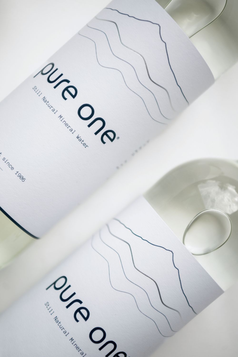 Pure One I Alkaline Artesian Mineral Water NZ I 750ml Glass - Case of 6