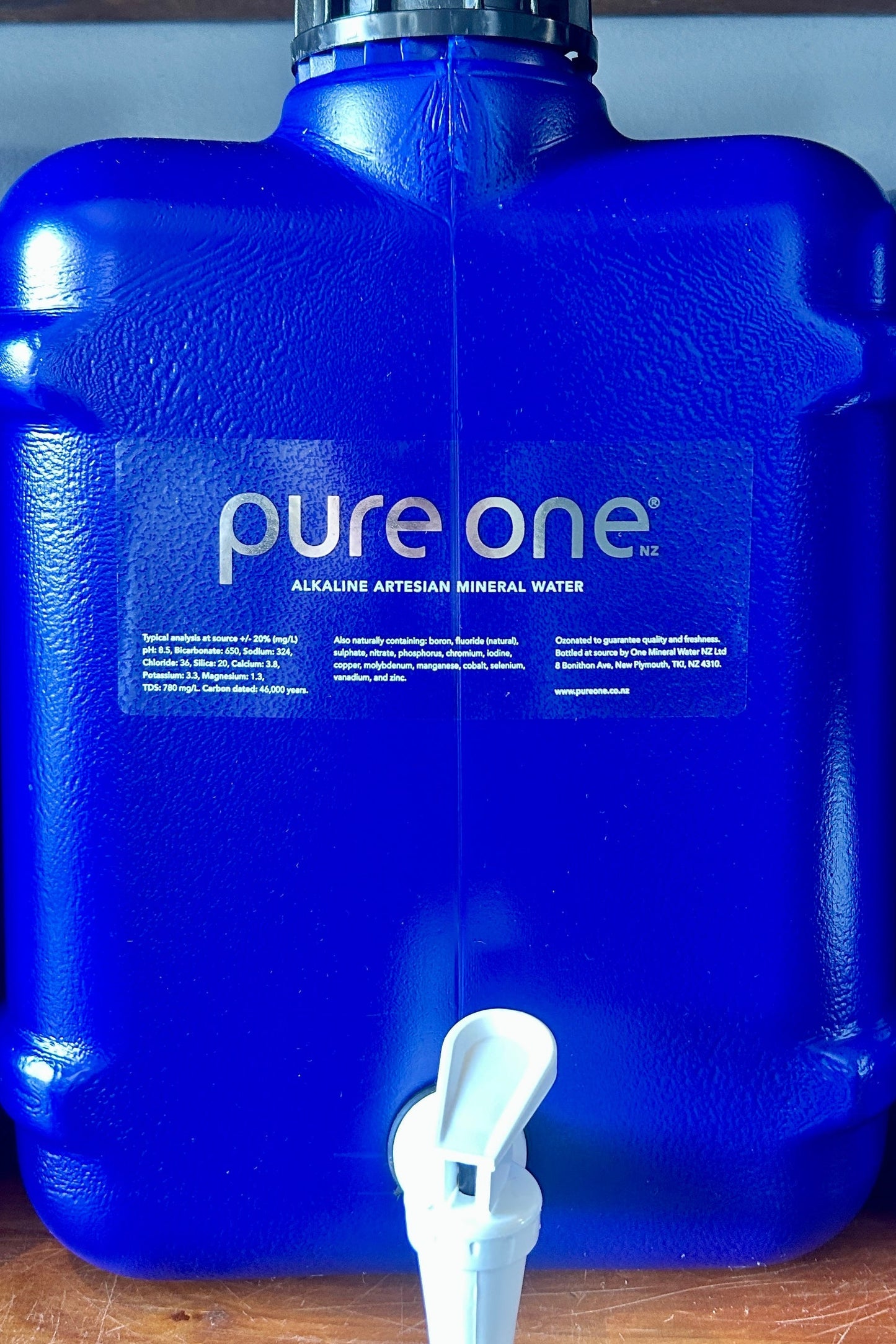 Pure One I New Zealand Mineral Water I 10L
