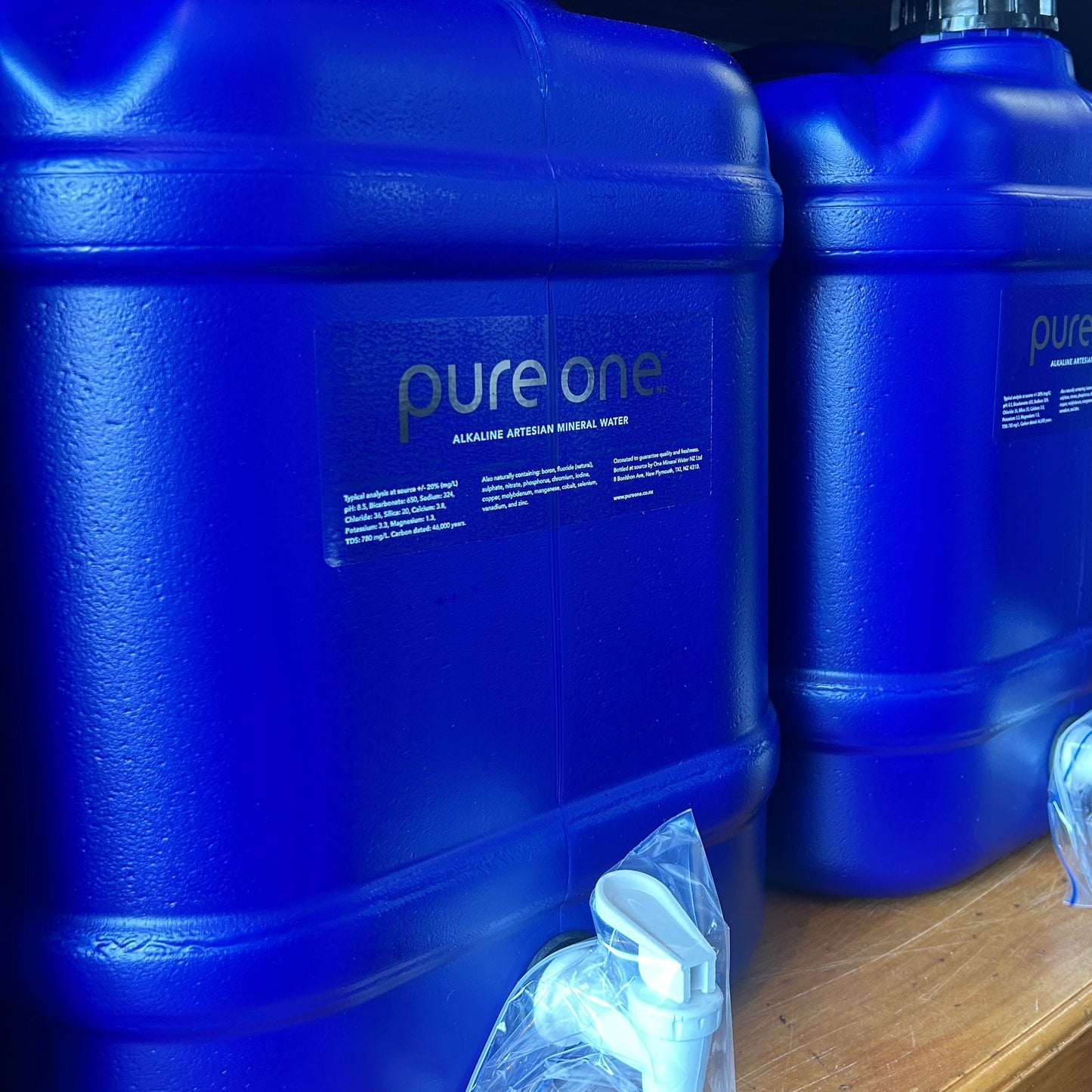 Pure One I New Zealand Mineral Water I 20L