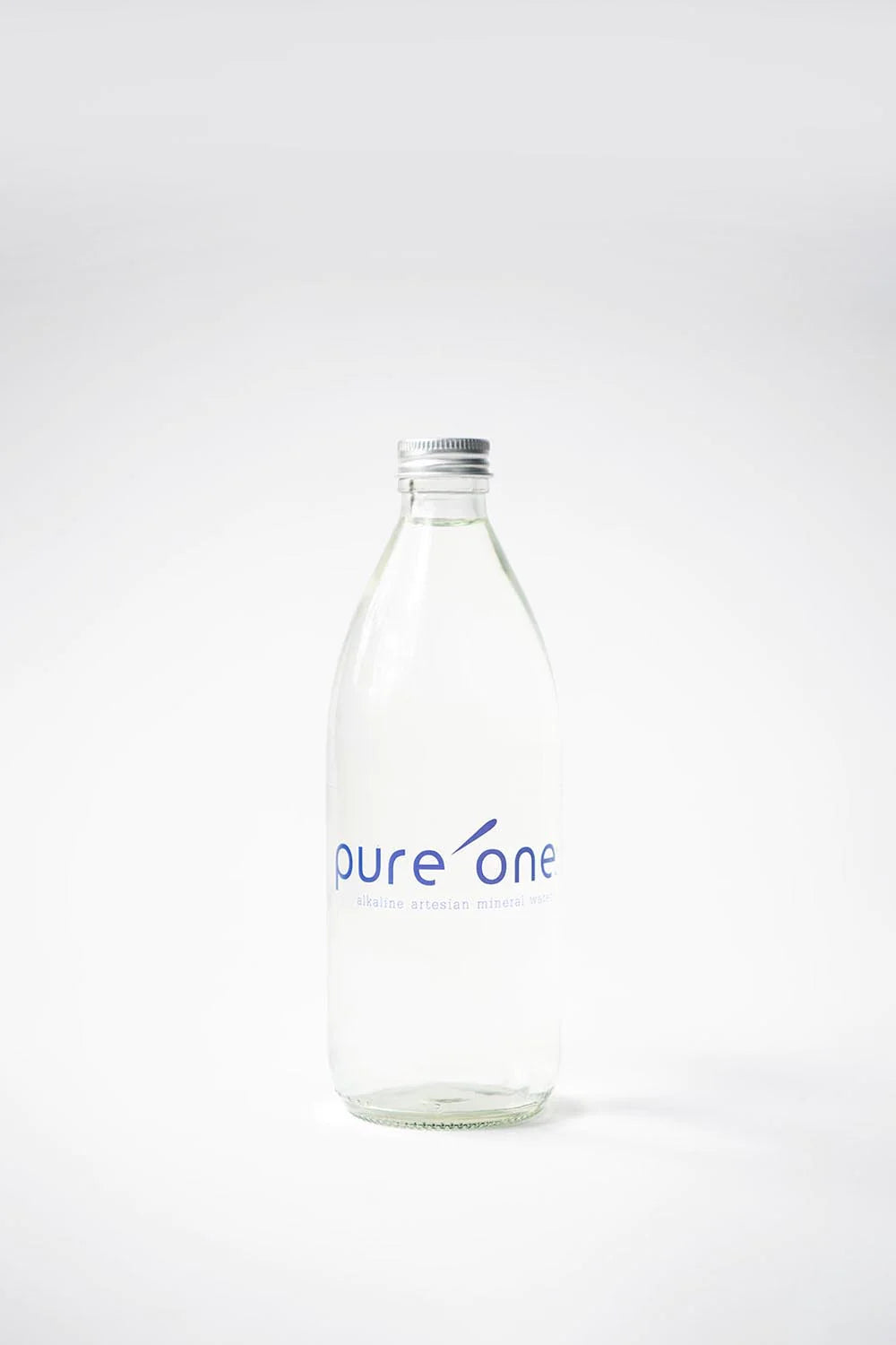 Pure One I Alkaline Artesian Mineral Water NZ I 500ml Glass - Case of 12